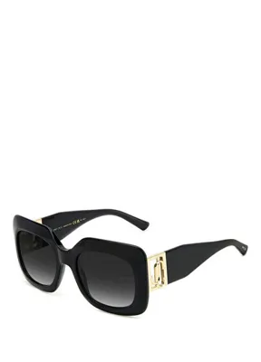 Jimmy Choo Gaya/S 8079O Siyah Asetat Kadın Güneş Gözlüğü