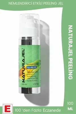 naturajel Ölü Derilerden Arındırmaya Aydınlatmaya Yardımcı Yüz Peeling Jel 100 Ml