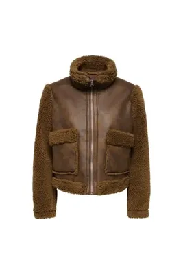 ONLY Lee Kadın Kahverengi Mont (15376750-WSE)