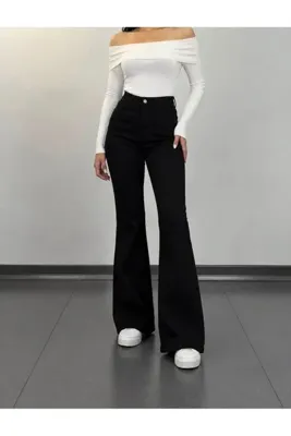 Aida Fashion LİKRALI FLARE JEANS PREMIUM