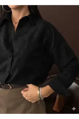 salome butik SÜET GÖMLEK
