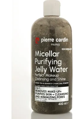 Pierre Cardin Gently Cleansing Micellar Water With Charcoal Powder & Green Tea-Makyaj Temizleme Suyu
