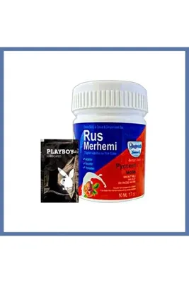 MyBest Playboy Blue Rus Merhemi 50 ml Tüy Dökücü Krem + 1 Armağan Jel ZFR