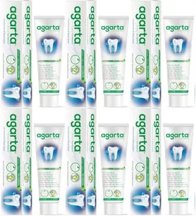 Agarta Doğal Diş Macunu 100ML Bitki Özlü (6 Lı Set)