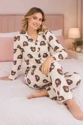 GOOD NİGHT Kadın pijama takımı