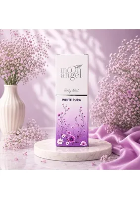 MOON ANGEL Kadın Parfümlü Body Mist White Pura 250 ml Vücut Spreyi