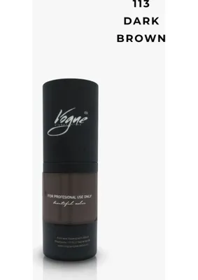 Vogue Kalıcı Makyaj Pigmenti Kaş Boyası 113 Darkbrown 15 ml