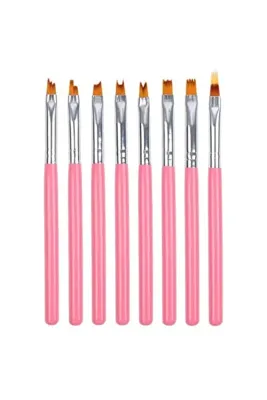 Fujika Nail Art Çizim Fırçası 8li Set