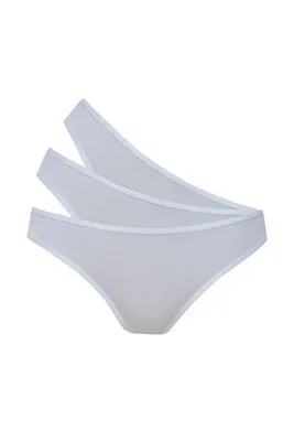 Penti Beyaz 3'lü Slip Külot