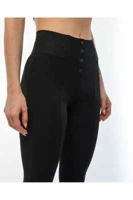 QYA Clothing Çelik Örme Toparlayıcı Pantalon Tayt