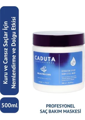 CADUTA PROFESSIONAL Kuru ve Cansız Saçlar Için Nemlendirici ve Dolgu Etkili Bakım Maskesi