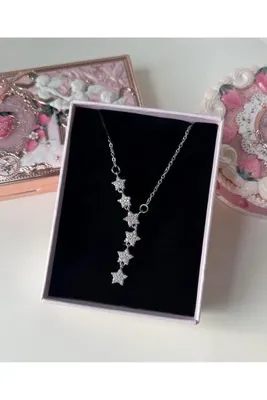 perry accessories kayan yıldız kararmaz çelik y kolye gold renk yıldızlı y kolye dekolte kolye çelik kadın kolye