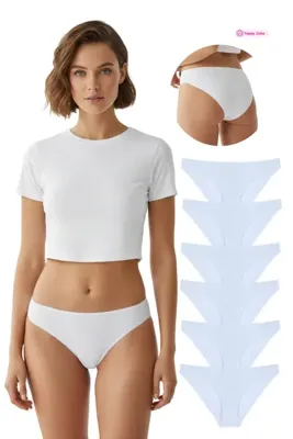 Newlilla 10010 Slip 6'lı Bikini Külot Paketi