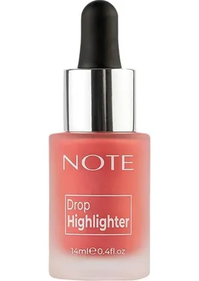 Vionna Note Cosmetics Drop Highlighter 01 Pearl Rose Işıltılı Likit Aydınlatıcı