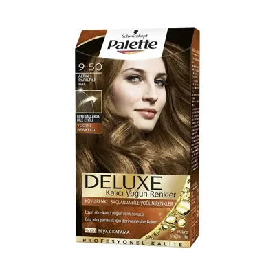 Palette Kit Saç Boyası 9/50 Altın Macademia