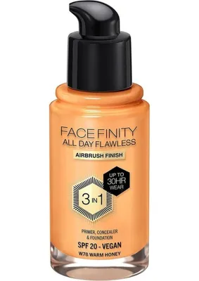 Max Factor FaceFinity All Day Flawless Foundation 78 Warm Honey