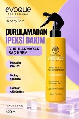 Evoque Professional Healthy Care Fön Suyu 400 ml