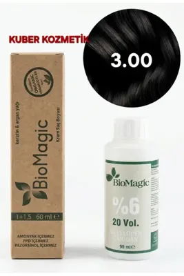 BioMagic Saç Boyası Koyu Kahve No: 3.00