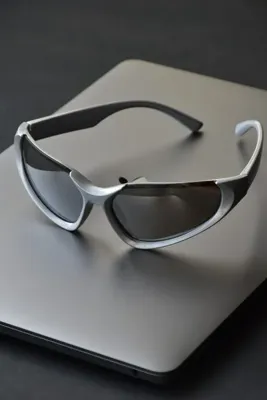 LOOKUP NEW Freya Unisex Kadın Erkek Uv400 Korumalı Gri Uzay Aynalı Imaj Tarz Yeni Sezon Güneş Gözlük