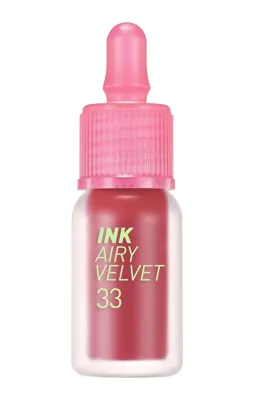 Diğer Uzun Süre Kalıcı Ve Hafif Formüllü, Kadife Bitişli Tint Ink Airy Velvet 33 Favorite Pink