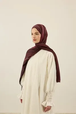 Modakaşmir Linevera Desen Bambu Şal