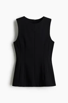 H&M Peplumlu Ponte di Roma Üst