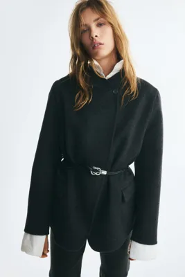 H&M Yün Karışımlı El Yapımı Blazer