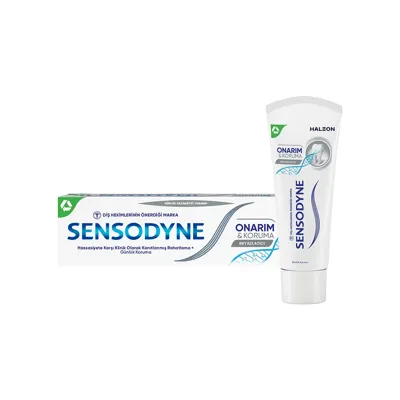 Sensodyne Onarıcı ve Koruyucu Beyazlatıcı Diş Macunu 75 ml