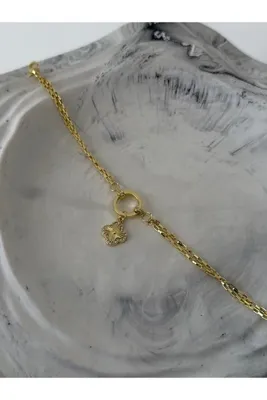 Genel Markalar Sallanan yonca charm bileklik
