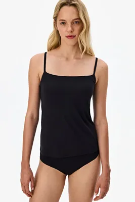 Penti İz Bırakmaz Siyah Invisible Thin Strap Atlet