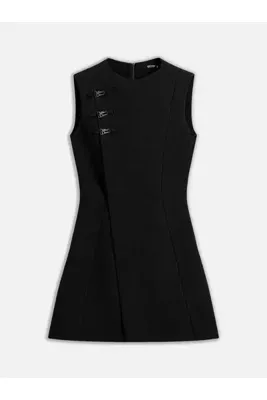 Nocturne Kruvaze Detaylı Mini Elbise