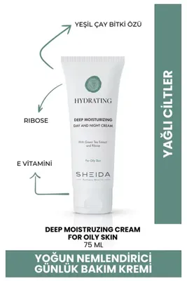 Sheida Sheıda Hydrating Yoğun Nemlendirici Günlük Bakim Kremi 75 Ml