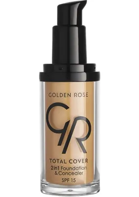Rose Total Cover 2si1 Arada Kapatıcı ve Fondöten No: 18 Cappuccino - 30 ml