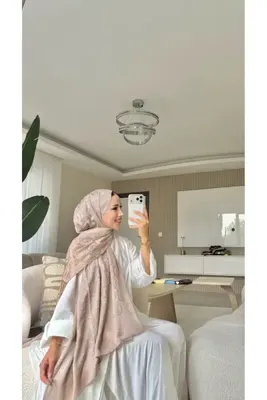 Genel Markalar Vizon Halka Desen Pamuk Şal