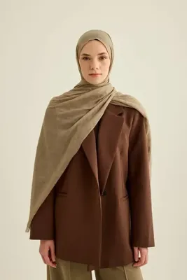Modakaşmir Rüzgar Desen Aya Puff Şal