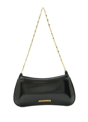Jacquemus The Small Bisou Chaîne Siyah Kadın Deri Çanta