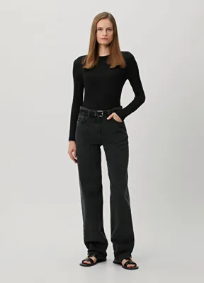 The Row Clair Siyah Jean Pantolon