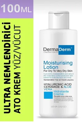 Dermaderm Ultra Nemlendirici Ato Krem Yüz ve Vücut 100 ml