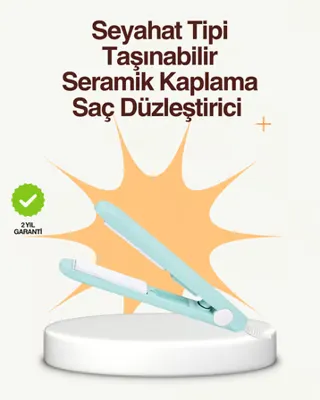 Seramik Kaplamalı, Saç Hasarını Azaltan Kısa Saçlara Uygun Bukle Maşası - Lisinya