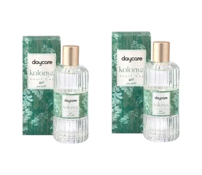 Diğer Daycare Cam Şişe Yeşil Çay Kolonyası 80 200 Ml X 2 Adet