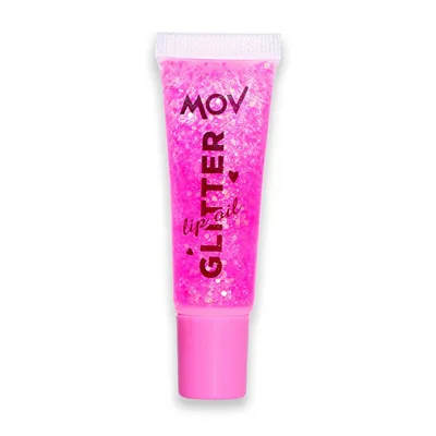 MOV Glitter Lip Oil Dudak Yağı No:05 Fuşya
