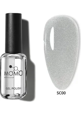Momo Professional Silky Cat Eye Kalıcı Oje SC00, Clear, 10 ml
