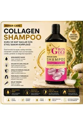 Wingold COLLOGEN ŞAMPUAN 1000 ML PLUS+