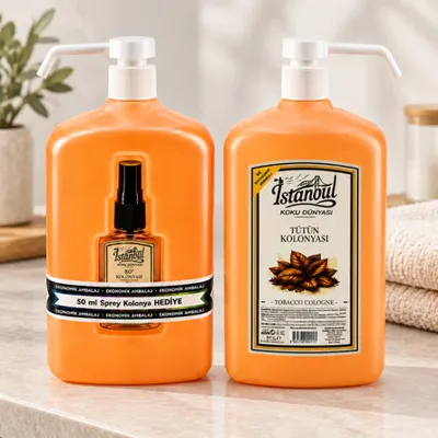Royaleks Tütün Kokulu Pompalı Sprey Kolonya 900ML