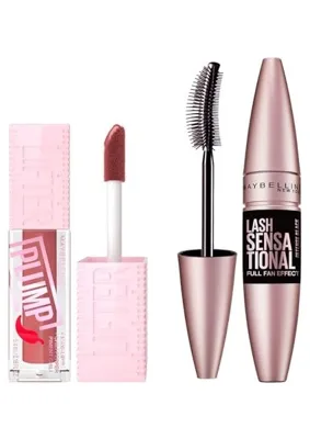 CEYLAN ADAM 005 Peach Fever Dudak Parlatıcısı ve Intense Black Maskara Seti