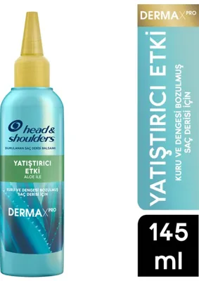 HEAD&SHOULDERS Dermaxpro Aloe Kepeğe Karşı Bitkisel Onarıcı Saç Derisi Balsamı 145 ml – Kuru ve Hassas Saç Derisi İçin