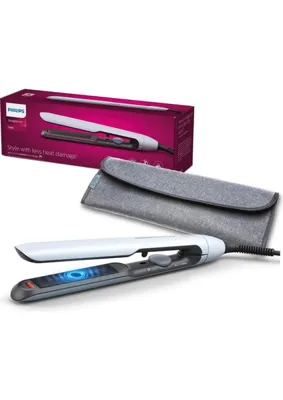 Philips Saç Düzleştirici, Bukle Özellikli, Argan Yağlı Plaka, Thermoshield, Iyonik Bakım, Hızlı Isın