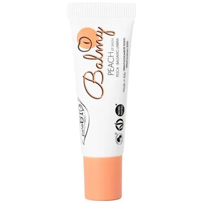 PuroBio Cosmetics Organik Lip Balm 10 ml - Peach