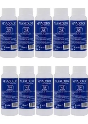 Neva Nevacolor Oksidan 20 Volume %6 50ML x 10 Adet