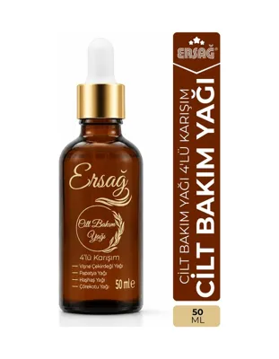 Ersağ 4’lü Karışım Cilt Bakım Yağı 50 ML